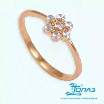 Кольцо из красного золота Линии Любви