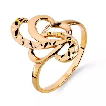 Кольцо из красного золота Линии Любви