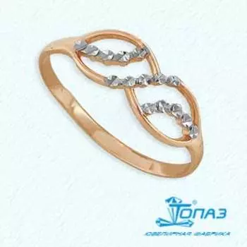 Кольцо из красного золота Линии Любви