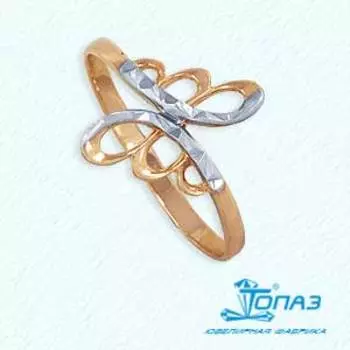 Кольцо из красного золота Линии Любви