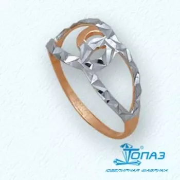 Кольцо из красного золота Линии Любви