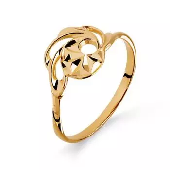 Кольцо из красного золота Линии Любви