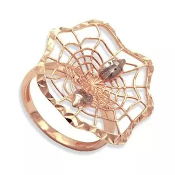 Кольцо из красного золота Линии Любви