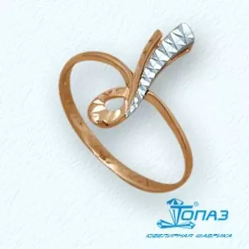 Кольцо из красного золота Линии Любви