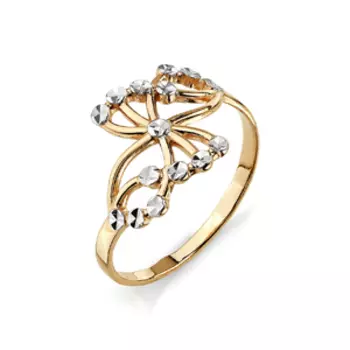 Кольцо из красного золота Линии Любви