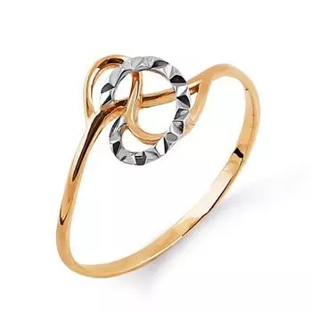 Кольцо из красного золота Линии Любви