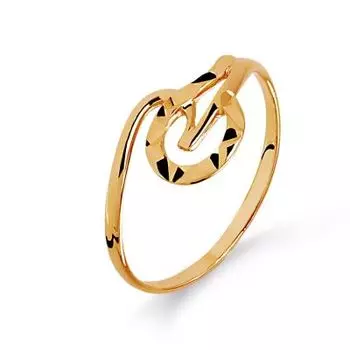 Кольцо из красного золота Линии Любви