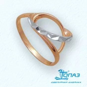 Кольцо из красного золота Линии Любви