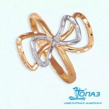 Кольцо из красного золота Линии Любви
