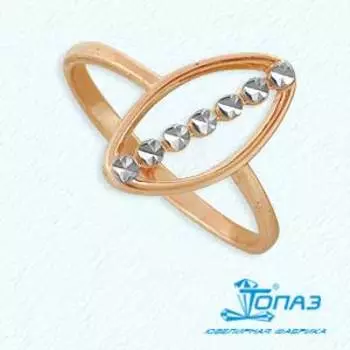 Кольцо из красного золота Линии Любви