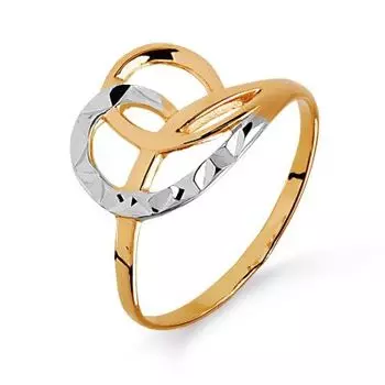 Кольцо из красного золота Линии Любви