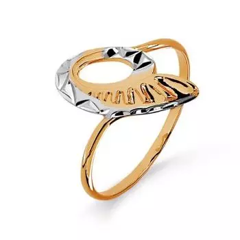 Кольцо из красного золота Линии Любви