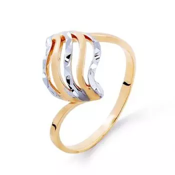 Кольцо из красного золота Линии Любви