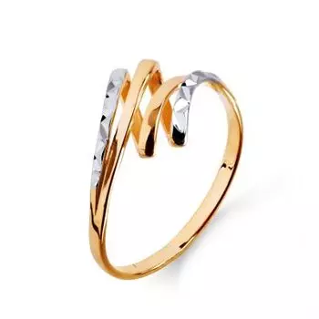 Кольцо из красного золота Линии Любви