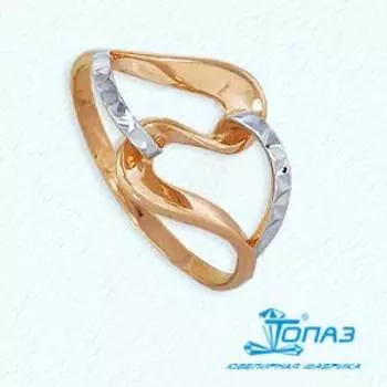Кольцо из красного золота Линии Любви