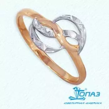 Кольцо из красного золота Линии Любви