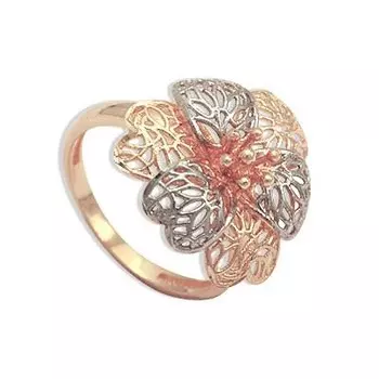 Кольцо из красного золота Линии Любви