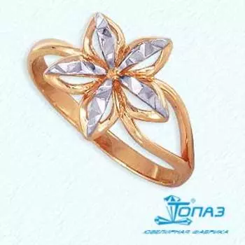 Кольцо из красного золота Линии Любви