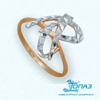 Кольцо из красного золота Линии Любви