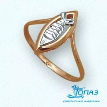 Кольцо из красного золота Линии Любви