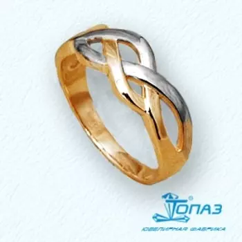 Кольцо из красного золота Линии Любви