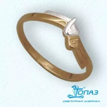 Кольцо из красного золота Линии Любви