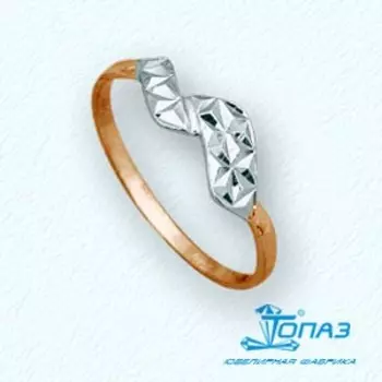 Кольцо из красного золота Линии Любви