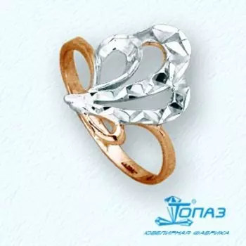 Кольцо из красного золота Линии Любви