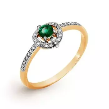 Кольцо из красного золота Линии Любви