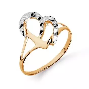 Кольцо из красного золота Линии Любви