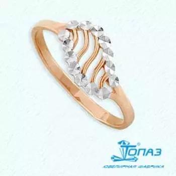 Кольцо из красного золота Линии Любви