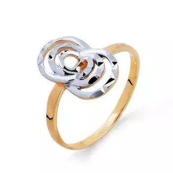 Кольцо из красного золота Линии Любви