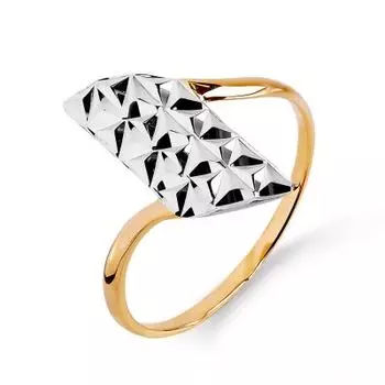 Кольцо из красного золота Линии Любви