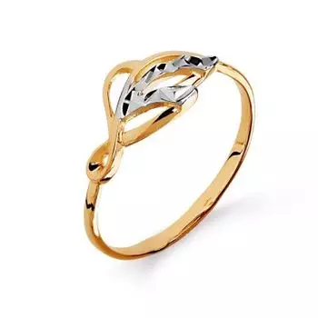 Кольцо из красного золота Линии Любви