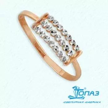 Кольцо из красного золота Линии Любви