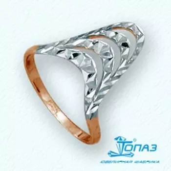 Кольцо из красного золота Линии Любви