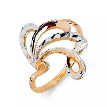 Кольцо из красного золота Линии Любви