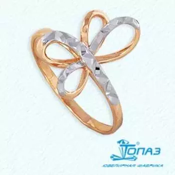 Кольцо из красного золота Линии Любви