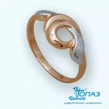 Кольцо из красного золота Линии Любви