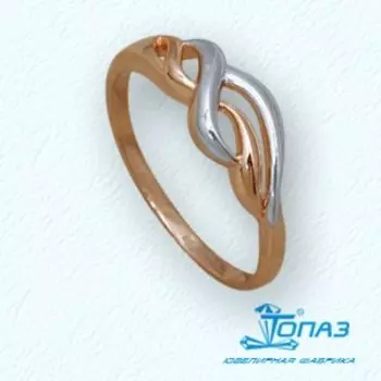 Кольцо из красного золота Линии Любви