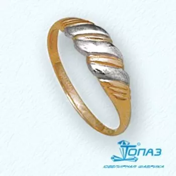 Кольцо из красного золота Линии Любви