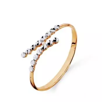 Кольцо из красного золота Линии Любви