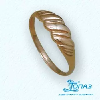 Кольцо из красного золота Линии Любви