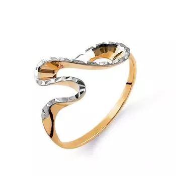 Кольцо из красного золота Линии Любви