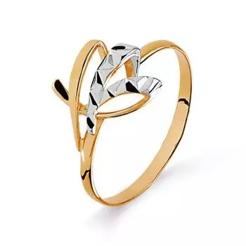 Кольцо из красного золота Линии Любви