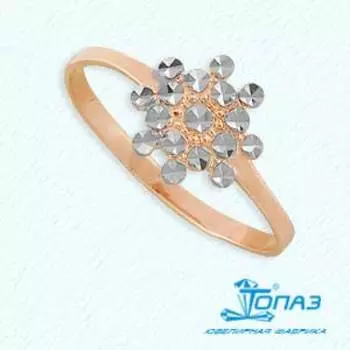 Кольцо из красного золота Линии Любви