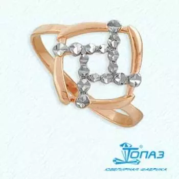 Кольцо из красного золота Линии Любви