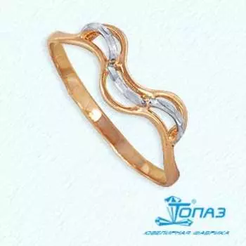 Кольцо из красного золота Линии Любви