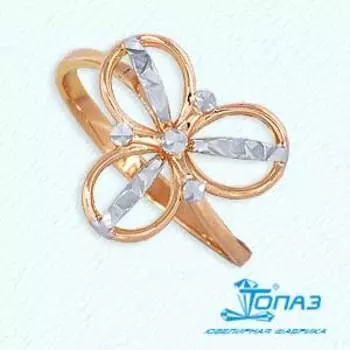 Кольцо из красного золота Линии Любви