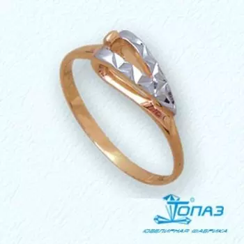 Кольцо из красного золота Линии Любви